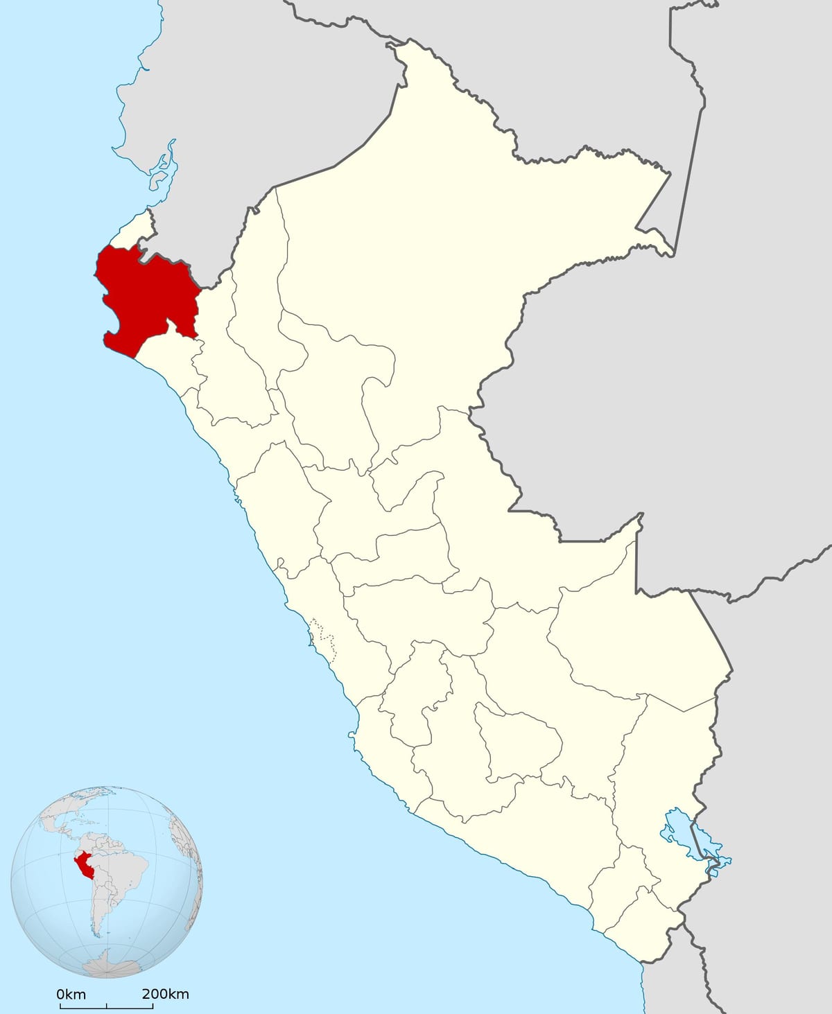 মানচিত্র করেন পেরু