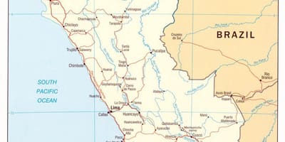 মানচিত্র, পেরু যুক্তরাষ্ট্র