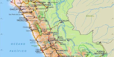 মানচিত্র, পেরু রোড