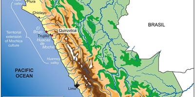 পেরু ভূগোল মানচিত্র